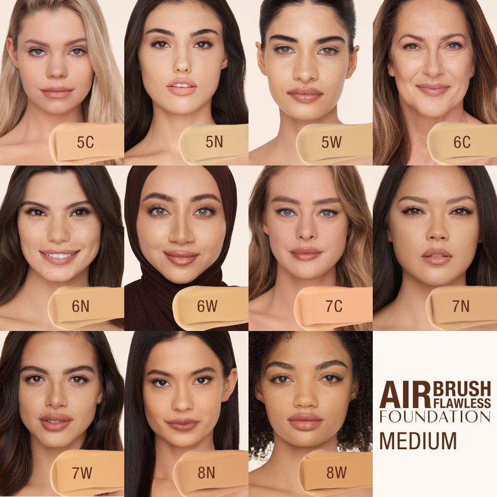 AIRBRUSH FLAWLESS PERFECT, MATTIFY & SET KIT