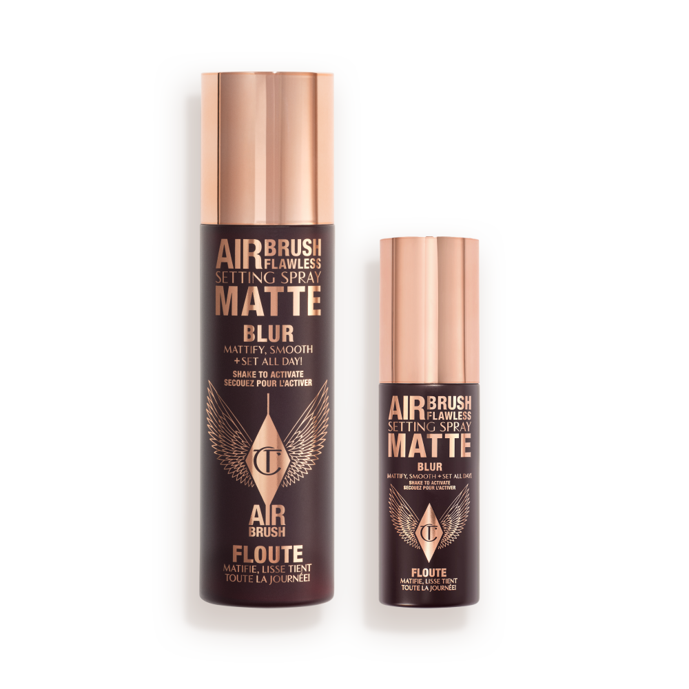 AIRBRUSH FLAWLESS SETTING SPRAY MATTE & MINI DUO