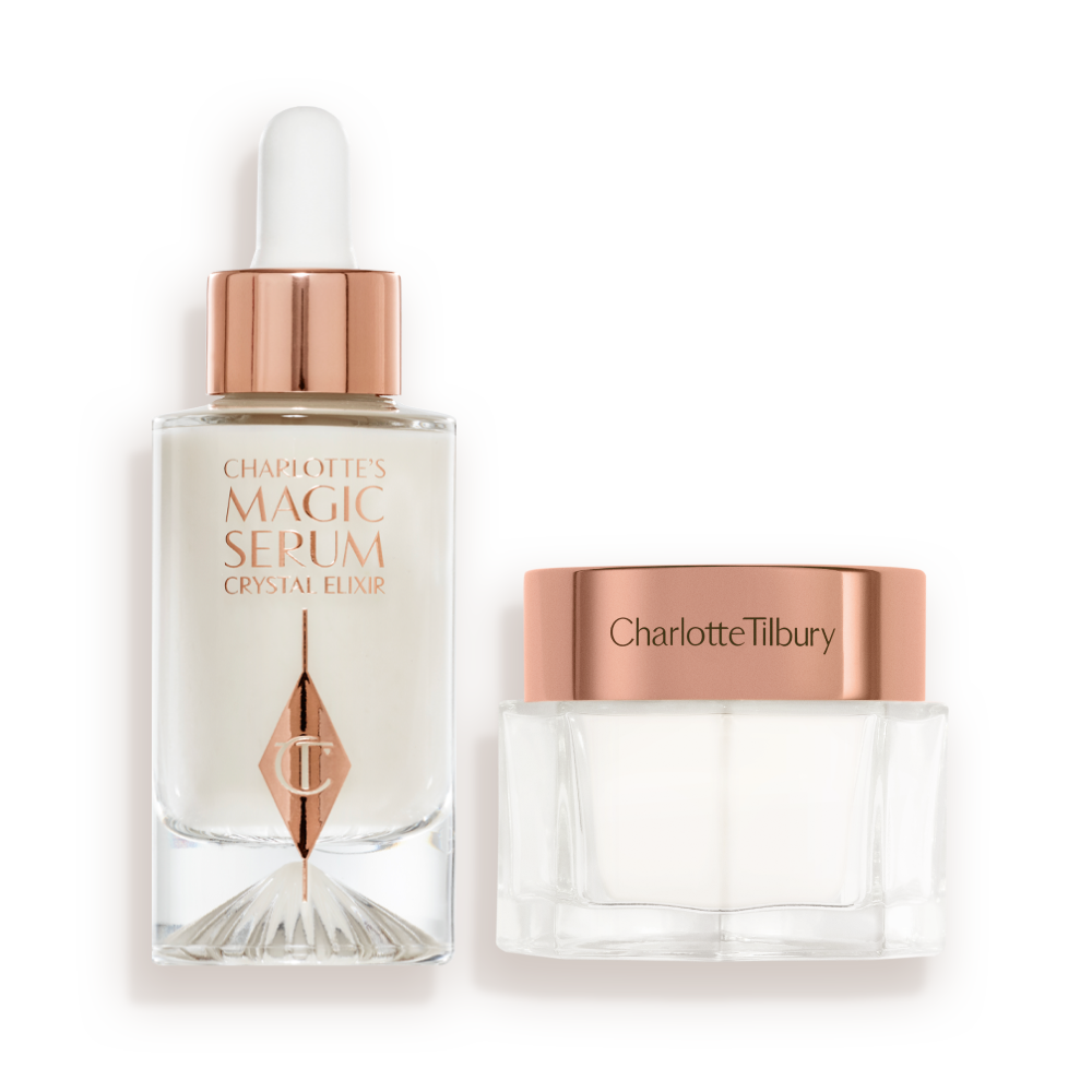 CHARLOTTE’S MAGIC CRYSTAL GLAZE SKIN SET