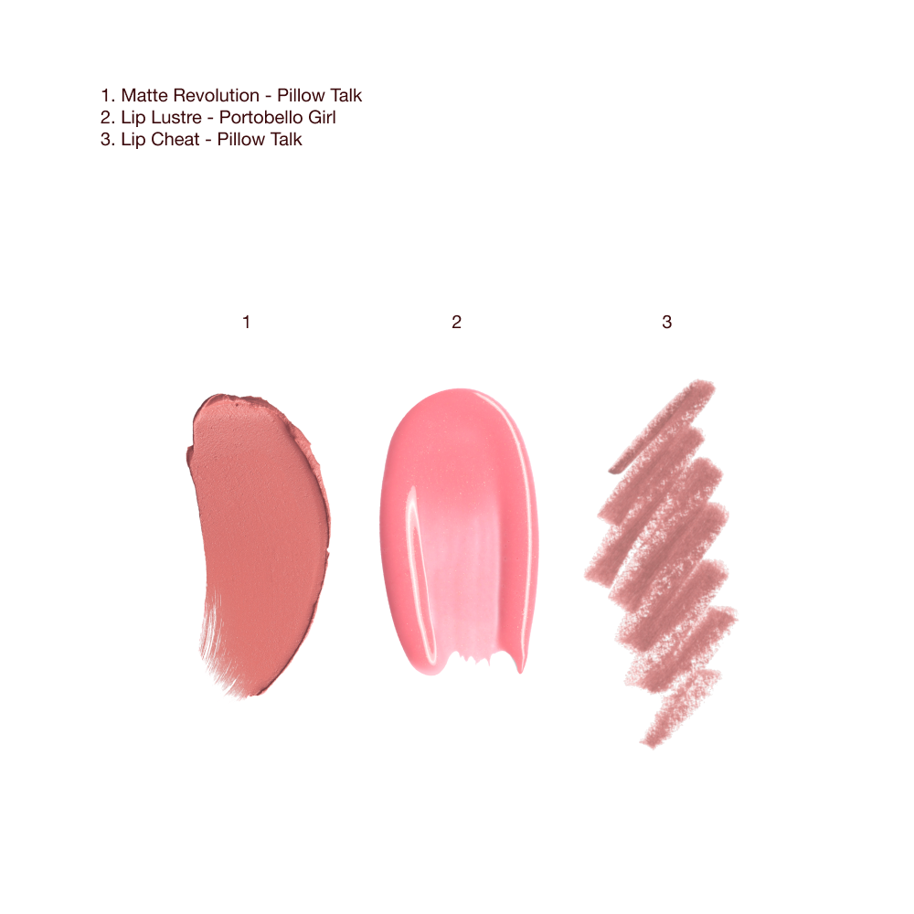 CHARLOTTE’S 3 STEPS TO BEAUTIFUL LIPS