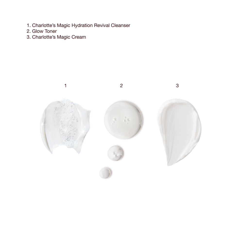 CHARLOTTE’S MAGIC CLEANSE, TONE & GLOW SET