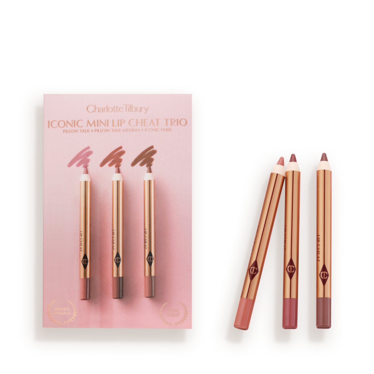 CHARLOTTE'S ICONIC LIP CHEAT TRIO