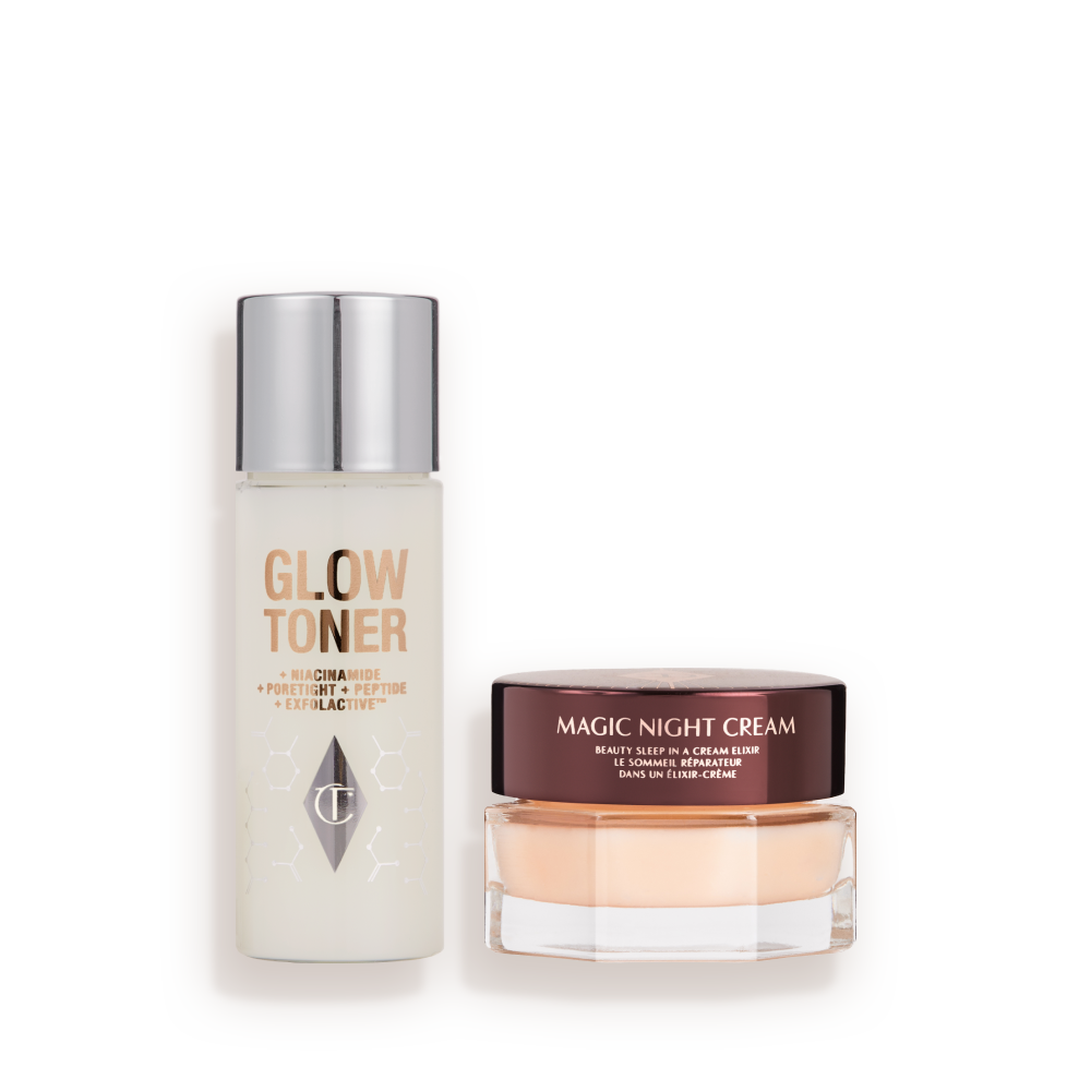 CHARLOTTE’S NIGHT-TIME GLOWING SKIN DUO