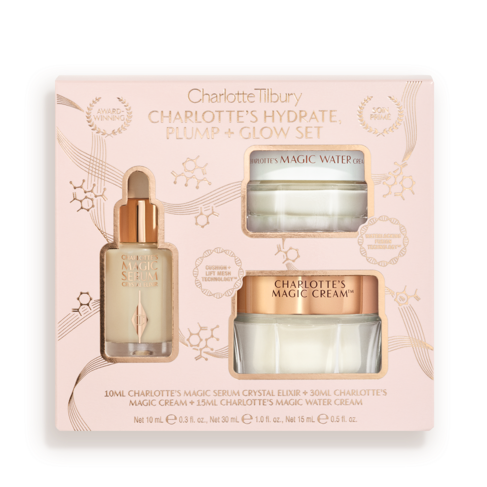 CHARLOTTE'S HYDRATE PLUMP & GLOW SET