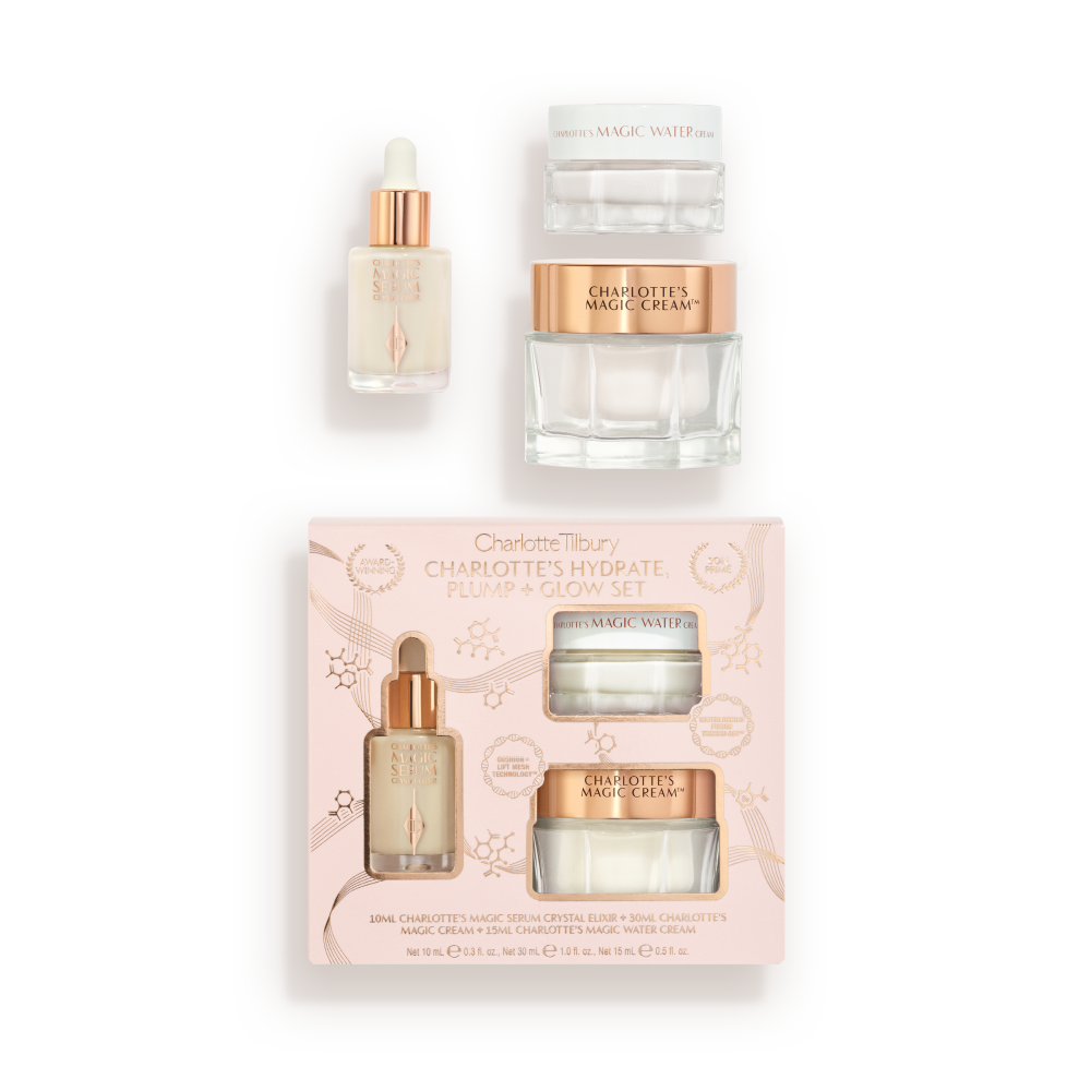 CHARLOTTE'S HYDRATE PLUMP & GLOW SET